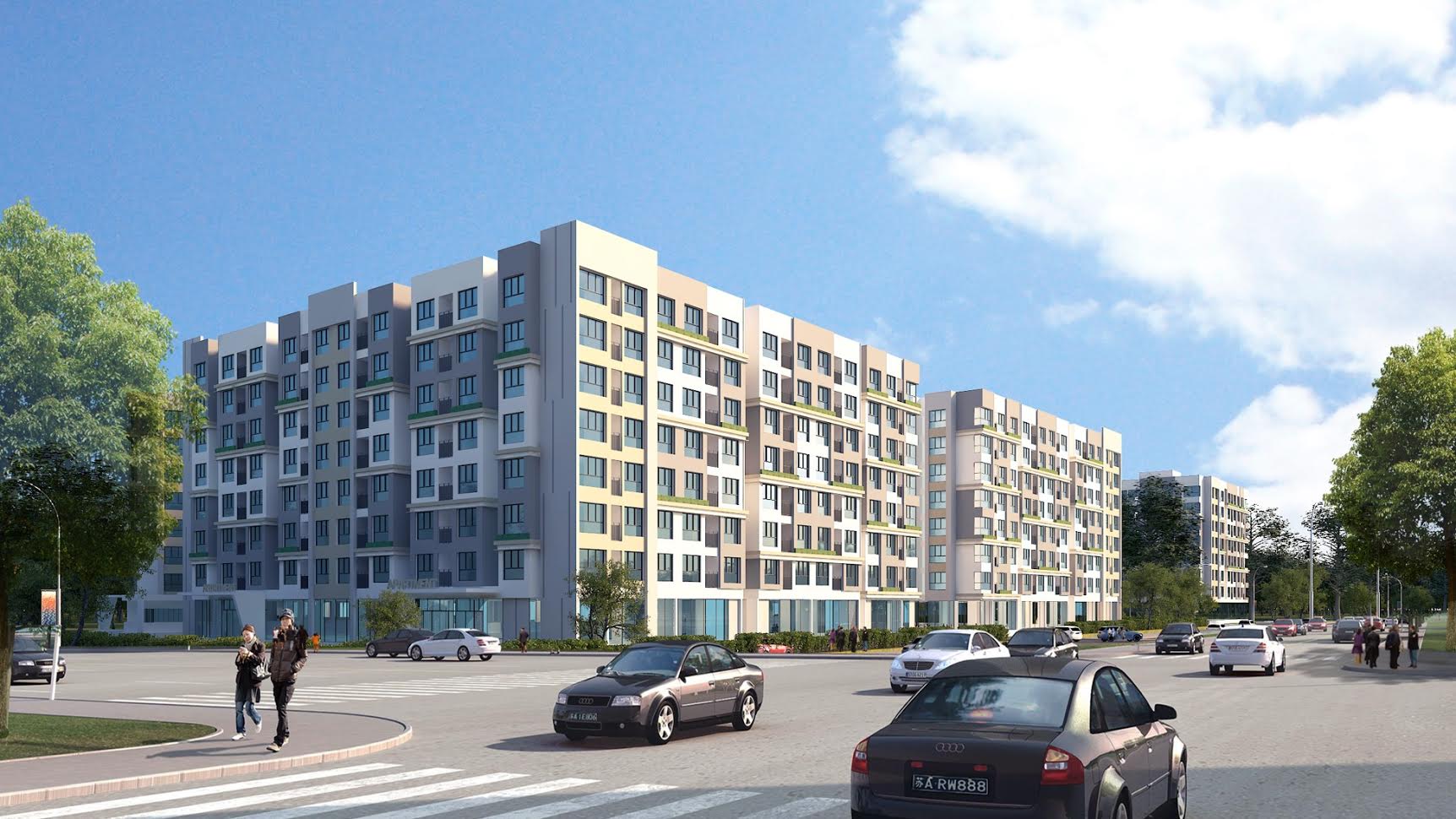 Khu căn hộ Viva Trade Tower sẽ được triển khai trong giai đoạn 3 của dự án Khu đô thị thương mại The Viva City.