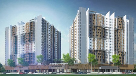 Dự án có tổng quy mô hơn 11.000m2, gồm 2 toà tháp 18 tầng với hơn 700 căn hộ tiêu chuẩn quốc tế, cùng các tiện ích 5 sao.
