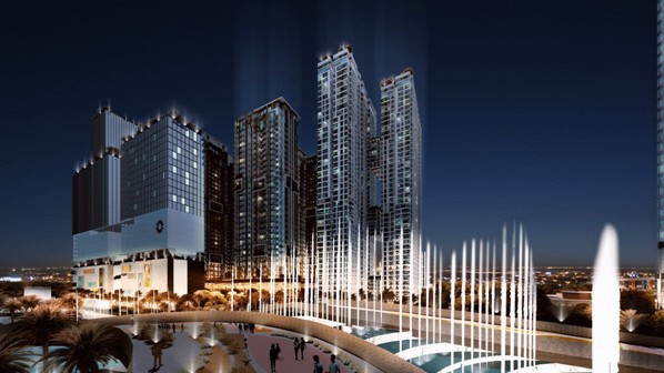 Phối cảnh dự án Tân Hoàng Mai.