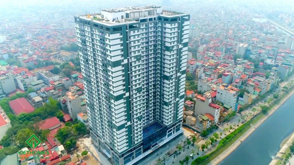 Tổng quan dự án Riverside Garden thực tế ngày 20/04/2018.