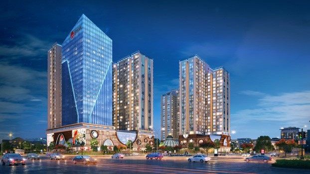 Tọa lạc tại vị trí đắc địa giữa ngã tư Kim Ngưu - Minh Khai, Hinode City thừa hưởng toàn bộ lợi thế về hạ tầng sau quy hoạch đường vành đai 2.