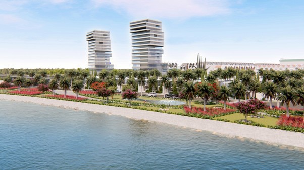 Phối cảnh phân khu Coco Paradise thuộc dự án Sentosa Riverside 2.