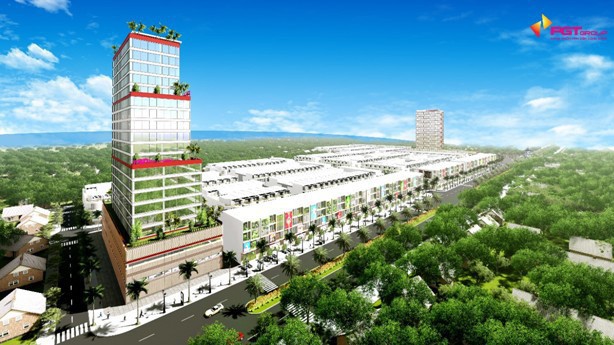 Khu đô thị PGT City sở hữu vị trí đẹp cùng nhiều tiện ích vượt trội.