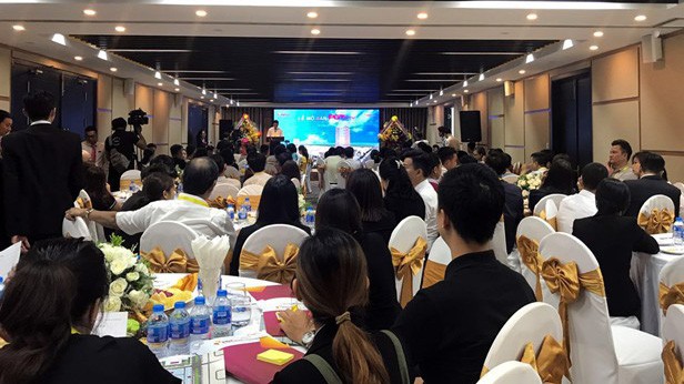 Lễ mở bán Khu đô thị PGT City thu hút đông khách hàng tham gia. 