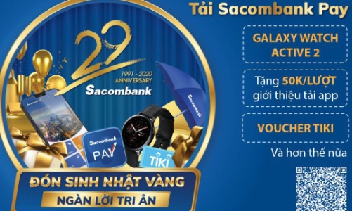 Sacombank Pay: Ngân hàng trong tầm tay