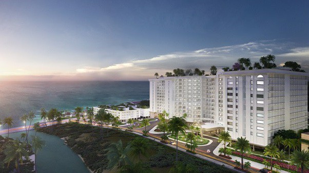 Phối cảnh khu shophouse nằm trên tuyến phố đi bộ đầu tiên tại Phan Thiết - Mũi Né.