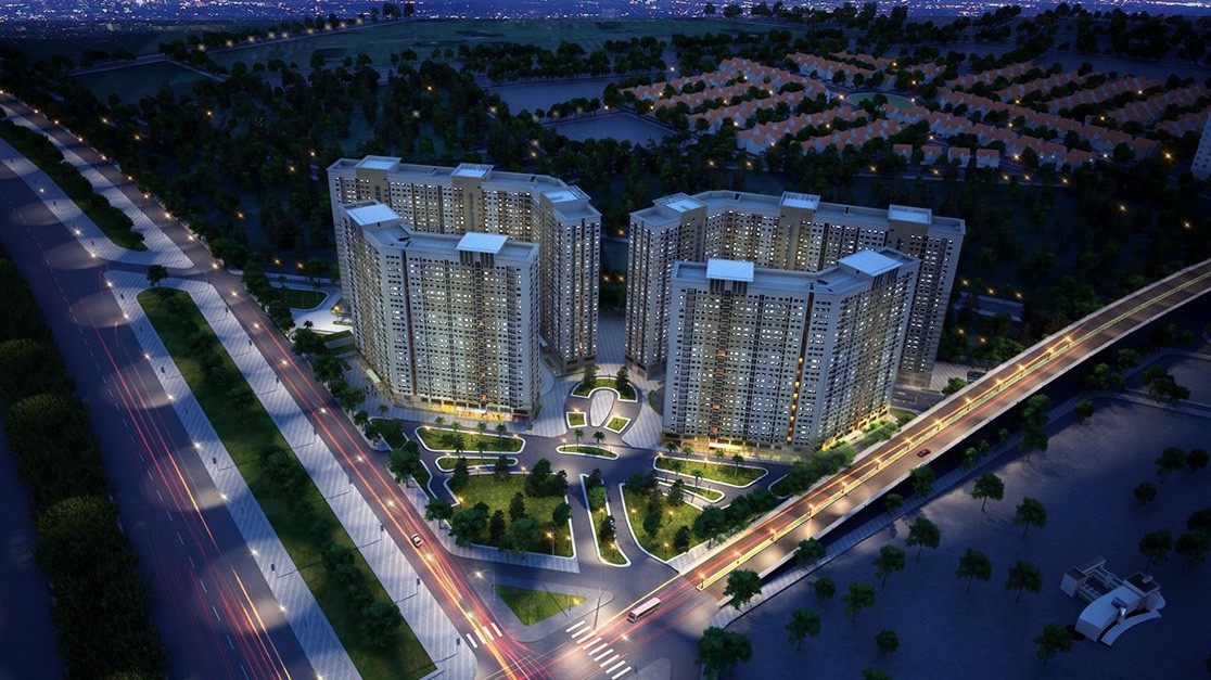 Phối cảnh dự án Xuân Mai Complex.