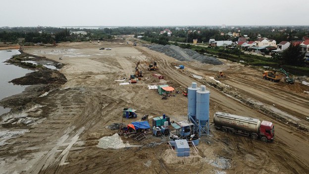 Đầu tư mạnh sang bất động sản cũng là hướng đi được các doanh nghiệp xây lắp chú ý - Ảnh: N.M.