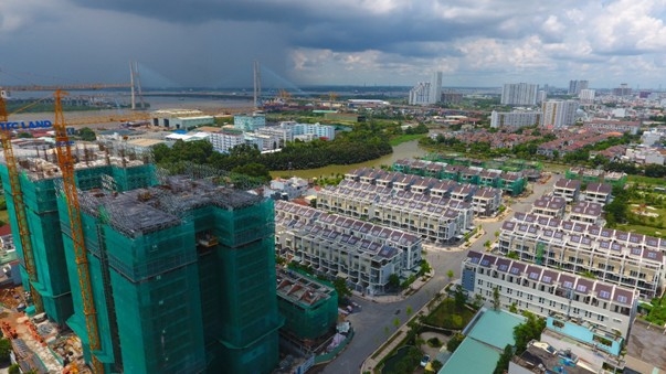 Khu biệt thự ven sông Jamona Golden Silk do TTC Land phát triển, dự án có quy mô hơn 7,6 ha.