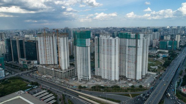 D’.Capitale đang gấp rút được hoàn thiện và dự kiến bàn giao vào Quý 4/2018.