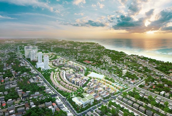 Dự án phố đi bộ 2.000m mang kiến trúc Âu - Mỹ tại Phan Thiết - Ảnh 1.