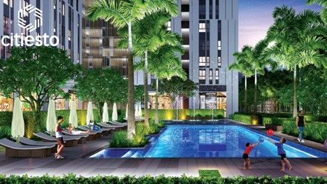 Tại dự án này, hồ bơi mở được bao quanh bởi cây xanh dành cho người lớn - trẻ em, khu BBQ, khu vui chơi trẻ em, hệ thống an ninh chặt chẽ…