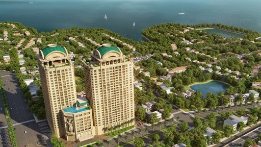 Dự án hiện đang hoàn thiện phần tinh bên trong để sẵn sàng bàn giao cho những khách hàng đầu tiên từ tháng 12/2017.