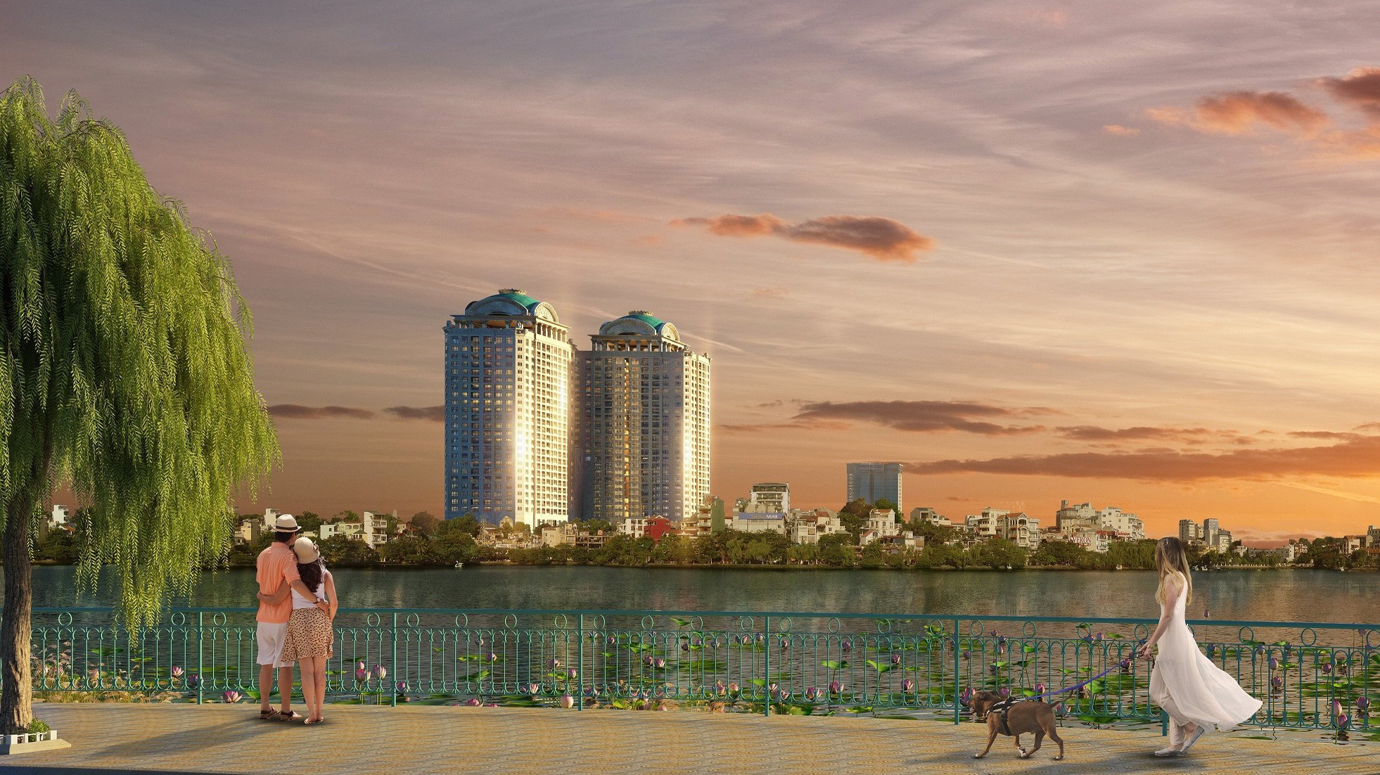 Sự xuất hiện D'. Le Roi Soleil không chỉ mang đến cho khu vực bán đảo Quảng An một công trình kiến trúc đẹp góp phần thay đổi diện mạo của khu vực.