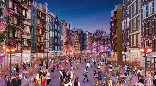 Dự án phố đi bộ 2.000m mang kiến trúc Âu - Mỹ tại Phan Thiết - Ảnh 5.