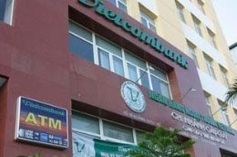 Một chi nhánh của VCB.