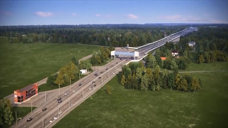 Phối cảnh cao tốc Vân Đồn - Móng Cái.