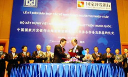 Có thể vay Trung Quốc 1,5 tỷ USD xây nhà thu nhập thấp