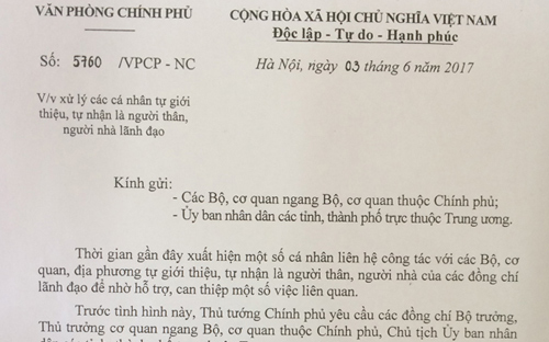 Các cơ quan chức năng, đơn vị trực thuộc đề cao cảnh giác, không
 để các đối tượng này lợi dụng thực hiện các hành vi không 
đúng quy định của pháp luật.