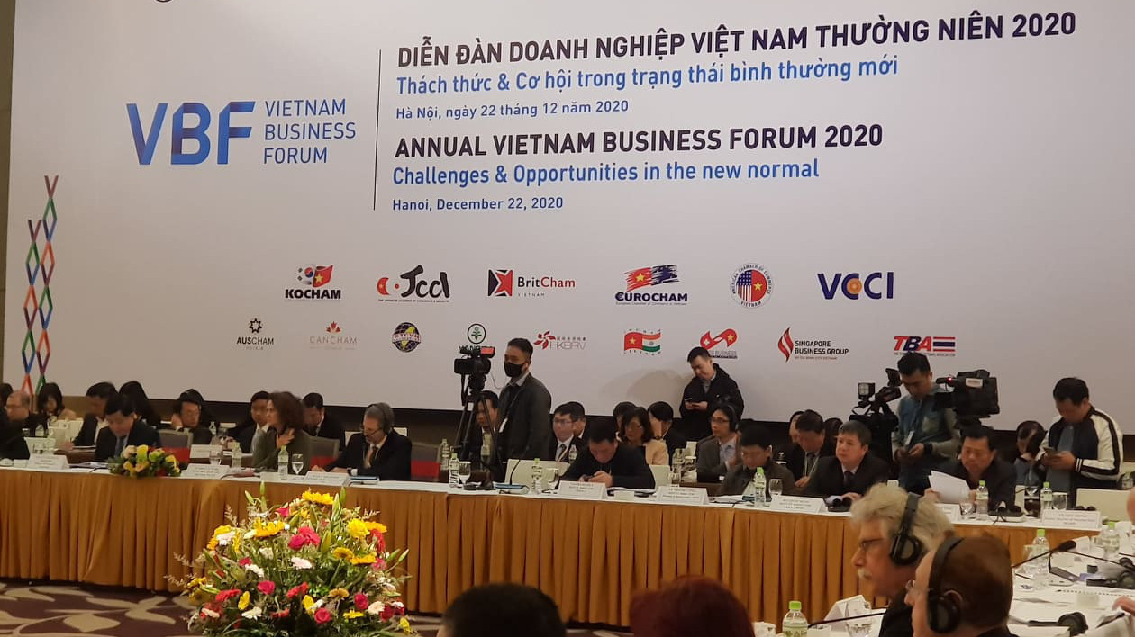 Diễn đàn doanh nghiệp Việt Nam thường niên VBF 2020.