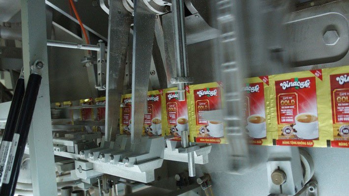 Hoạt động sản xuất của Vinacafé Biên Hòa. 