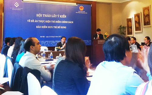 Hình thức quỹ hưu trí bổ sung sẽ chính thức được triển khai từ đầu năm 2014 - Ảnh: Duy Thái.