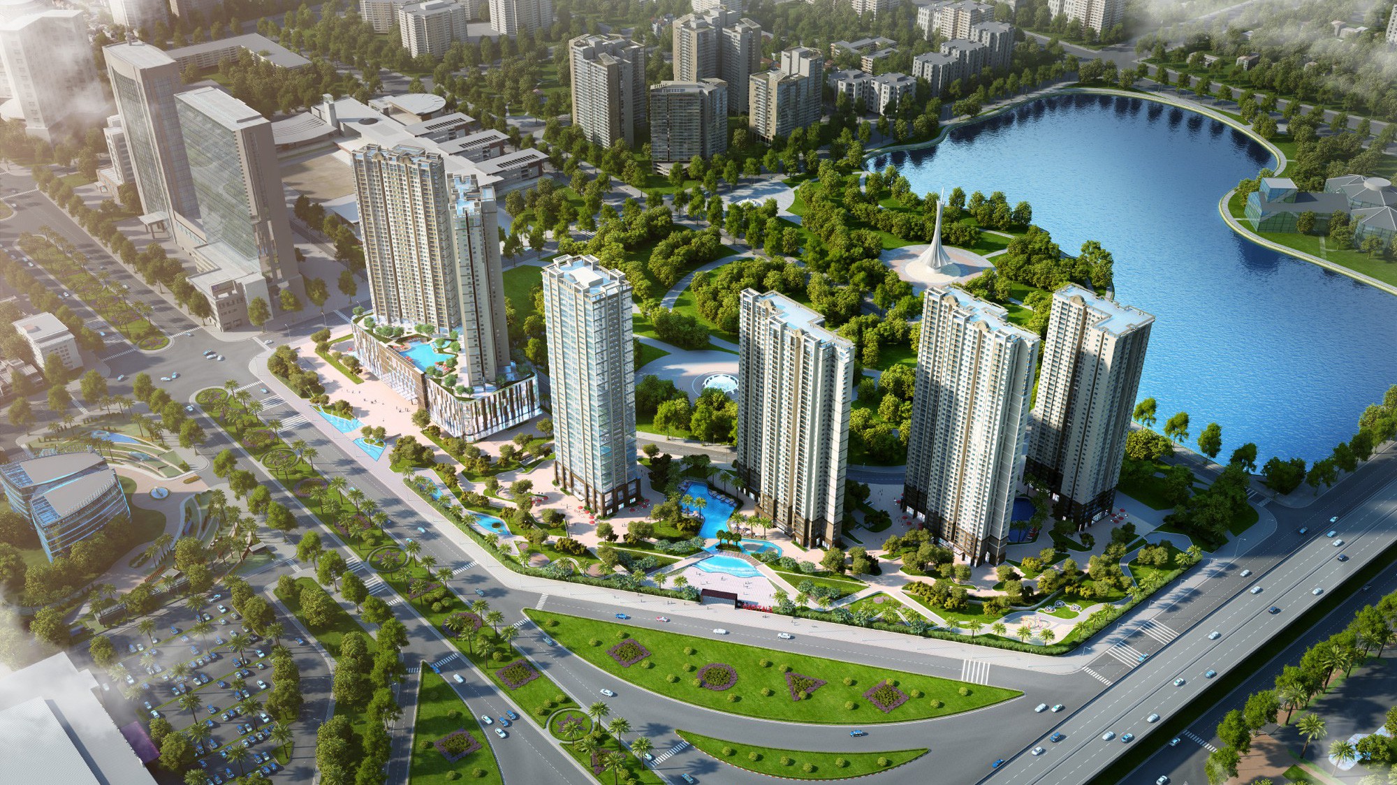 Phối cảnh dự án D’.Capitale.