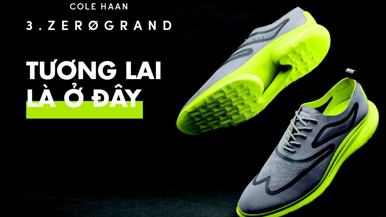 3.ZERØGRAND chính là một sự đột phá xét trên cả 3 tiêu chí: sự thoải mái, phù hợp và linh hoạt.