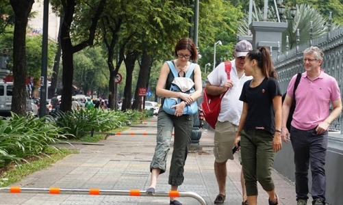 Tp.HCM tính thu phí vỉa hè lên tới 100.00 đồng/m2 mỗi tháng