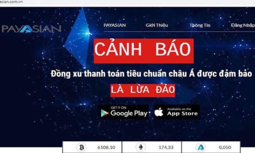 Bộ Công an: Ví điện tử PayAsian có dấu hiệu lừa đảo chiếm đoạt tài sản