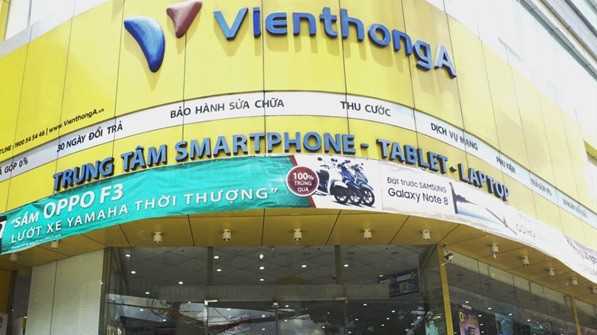 Viễn thông A sở hữu hàng trăm cửa hàng