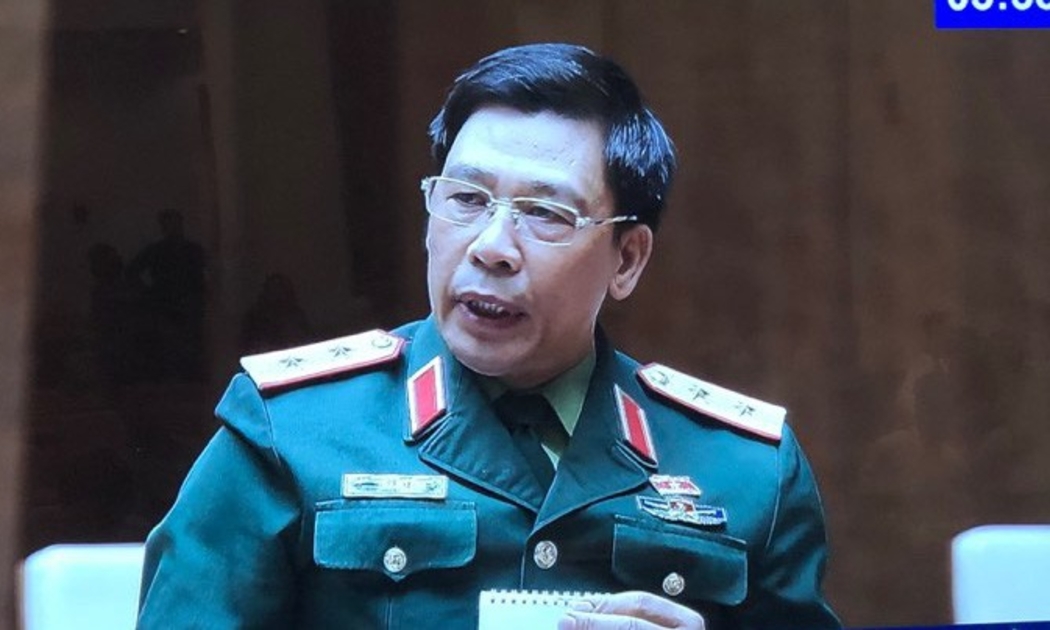 Trung tướng Trần Việt Khoa, Giám đốc Học viện Quốc phòng - Ảnh. VH