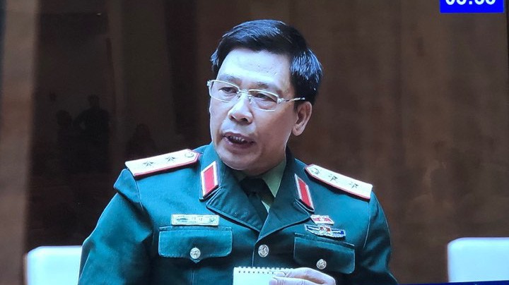 Trung tướng Trần Việt Khoa, Giám đốc Học viện Quốc phòng - Ảnh. VH