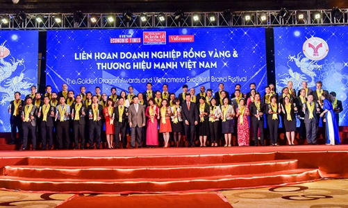 Top dẫn đầu doanh nghiệp Thương hiệu Mạnh Việt Nam 2016