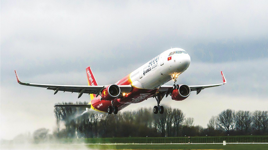 Năm 2017 Vietjet đã chi trả 40% cổ tức bằng tiền mặt.