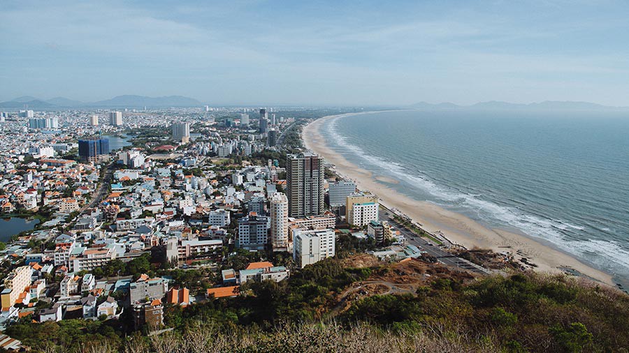 Một góc thành phố Vũng Tàu.