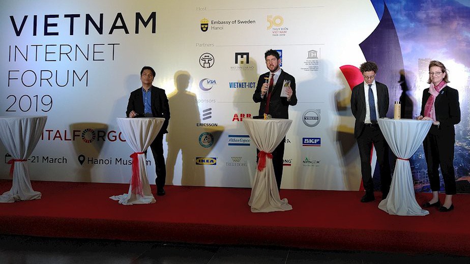 Diễn đàn Internet Việt Nam 2019 diễn ra từ ngày 20-21/4 tại Bảo tàng Hà Nội.