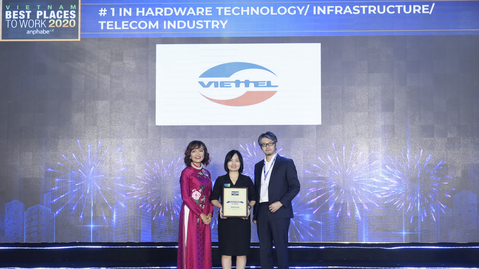 Đây là lần thứ 4 liên tiếp, Viettel được vinh danh ở hạng mục này.