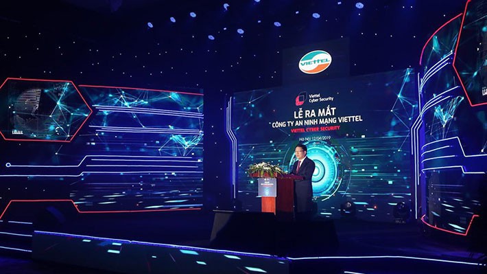 Lễ công bố thành lập Công ty An ninh mạng Viettel (Viettel Cyber Security).