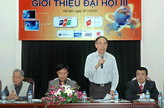 VINASA sẽ tiến hành đại hội lần thứ 3 tại Hà Nội.