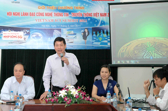 Họp báo công bố Vietnam ICT Summit 2011