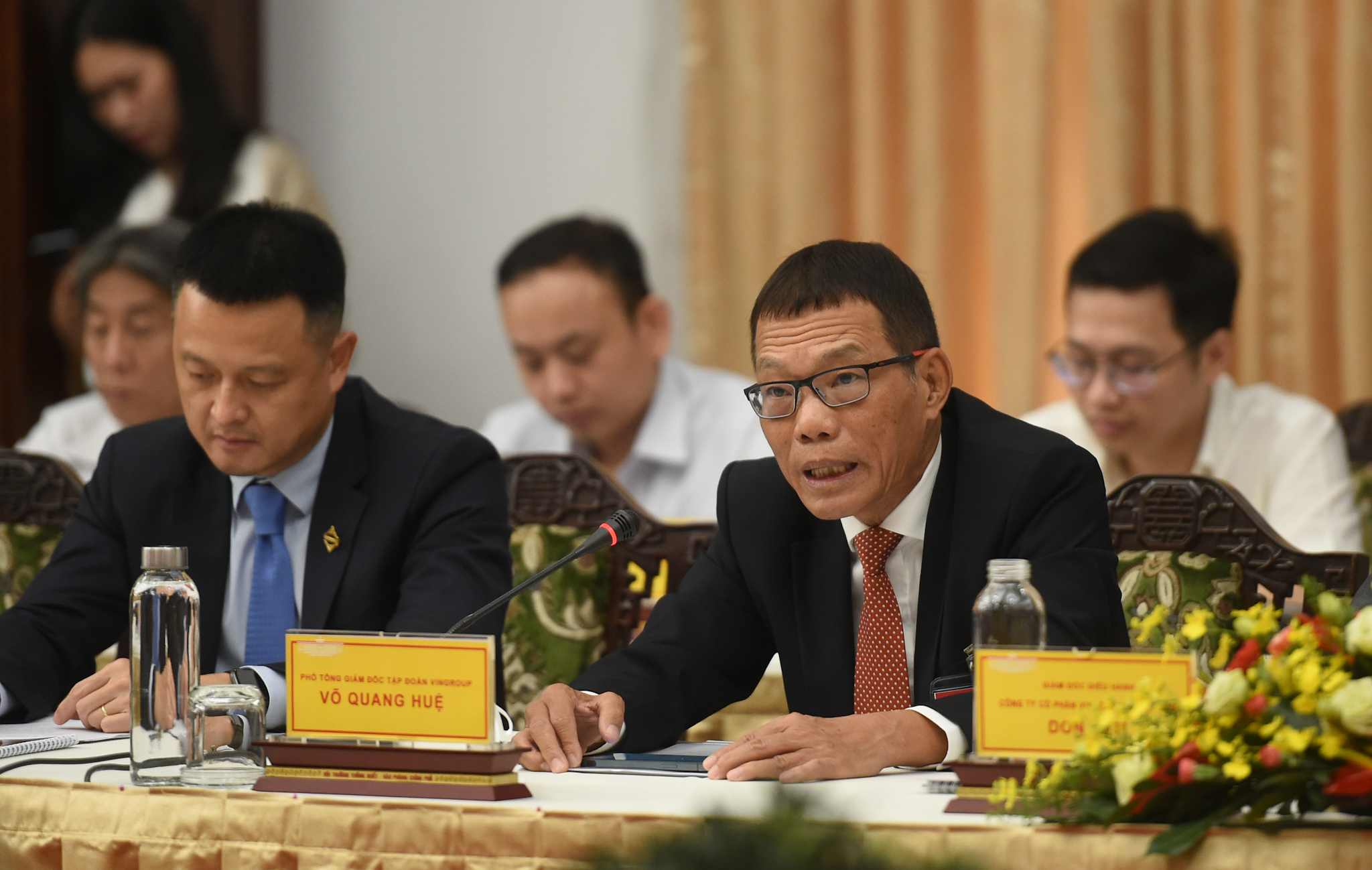 Ông Võ Quang Huệ, Phó Tổng giám đốc VinGroup: 