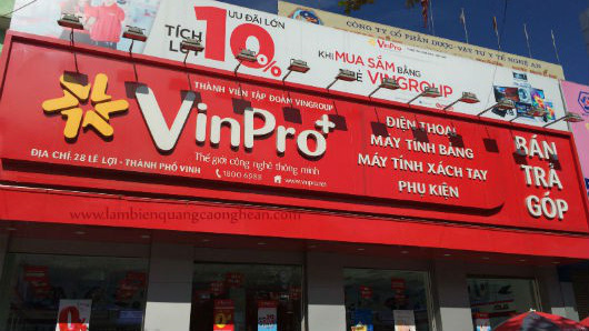Hệ thống VinPro được Vingroup đầu tư rất lớn
