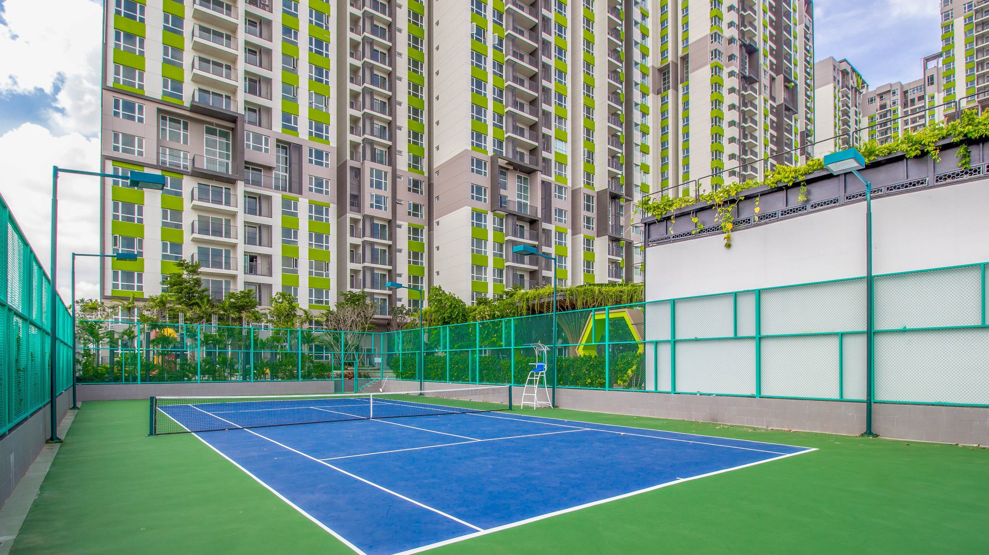 Các tiện nghi trong một chung cư cao cấp tại quận 2, Tp.HCM.