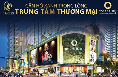 Elite Mall là trung tâm thương mại lớn, điểm nhấn của dự án chung cư 
Topaz Elite toạ lạc trên 2 mặt tiền đường Tạ Quang Bửu và Cao Lỗ rộng 
30m, quận 8.