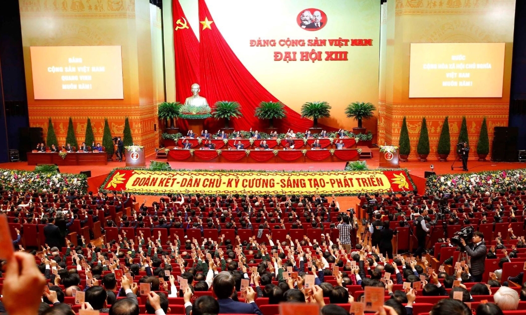 Đại hội 13 của Đảng là sự kiện chính trị trọng đại nhất của Đảng trong năm 2021 - Ảnh: TTXVN