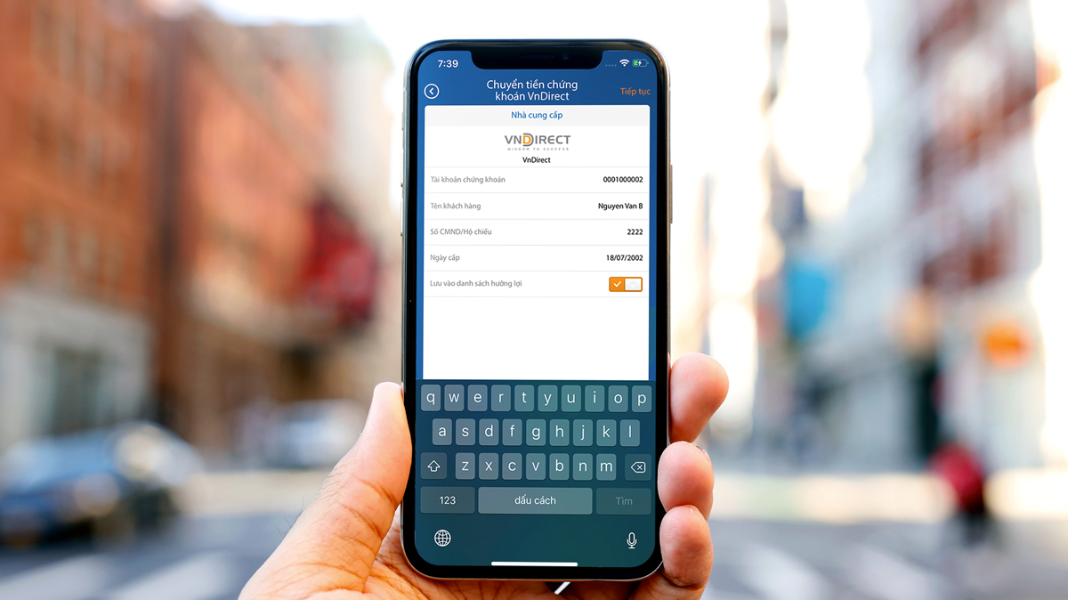 Dịch vụ này được VIB cung cấp hoàn toàn miễn phí.