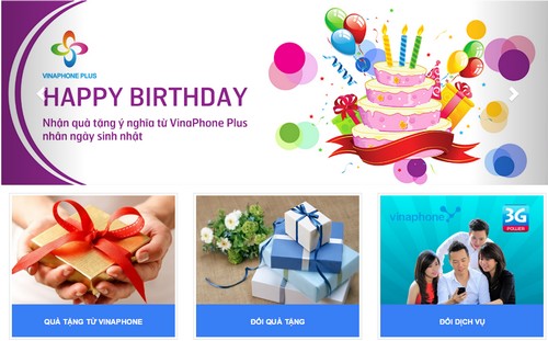Mừng sinh nhật 26 năm VinaPhone tặng đến 26 triệu phần quà