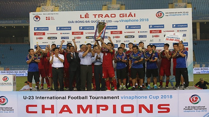 Giải Bóng đá Quốc tế U23 - Cúp VinaPhone 2018 là giải đấu giao hữu nhằm giúp các đội bóng có sự chuẩn bị tốt nhất cho mục tiêu ASIAD 18 sắp tới.