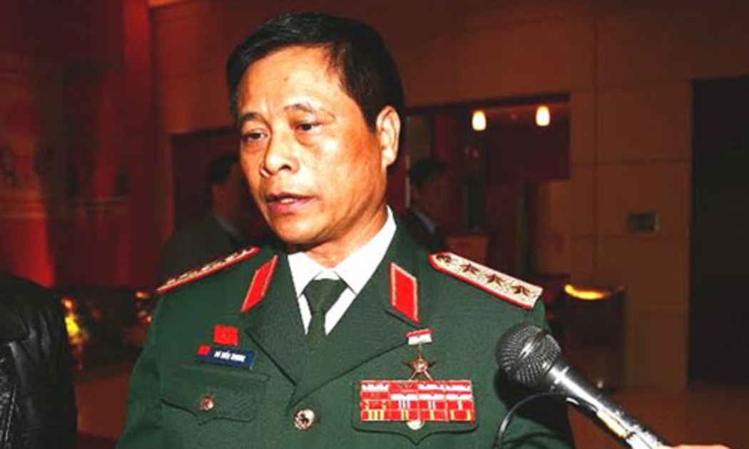 Thượng tướng Võ Tiến Trung, Giám đốc Học viện Quốc phòng.
